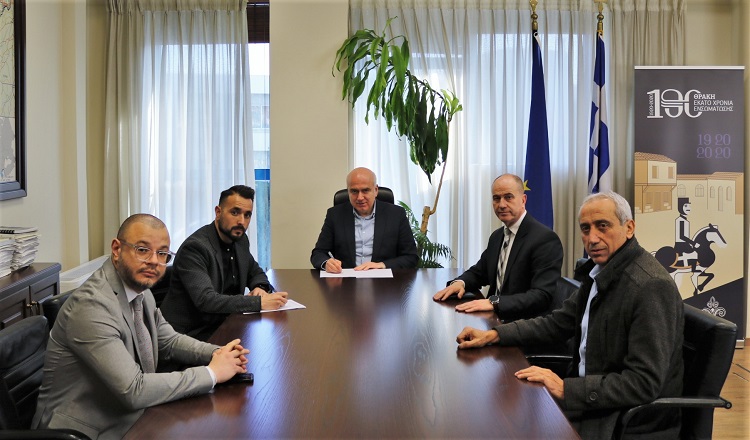 Regional authorities of Drama ink contract for the redevelopment of SOFTEX interchange in the city's outskirts 